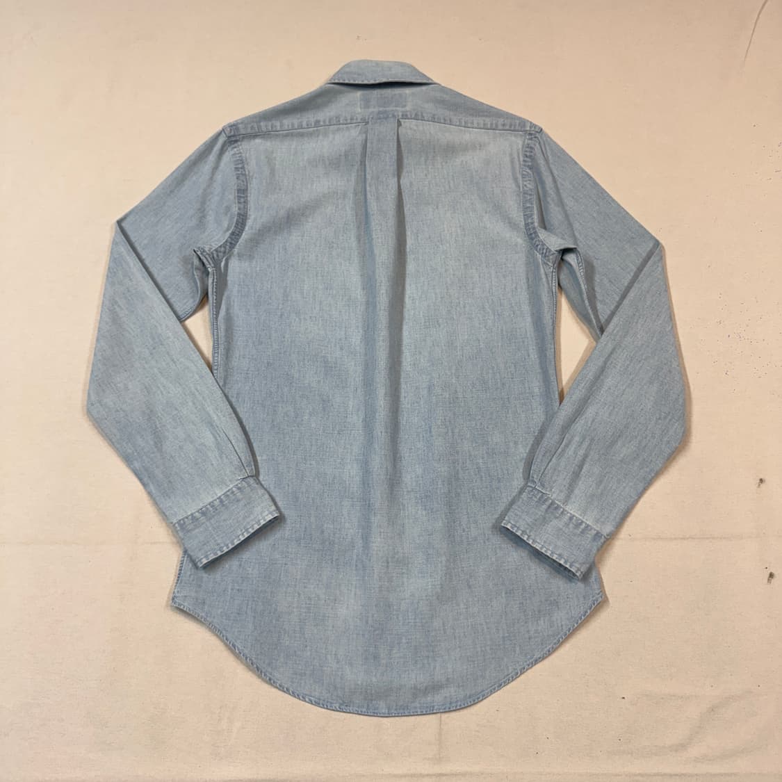 XS) 폴로 랄프로렌 샴브레이 데님 셔츠 커스텀핏 상품이미지5