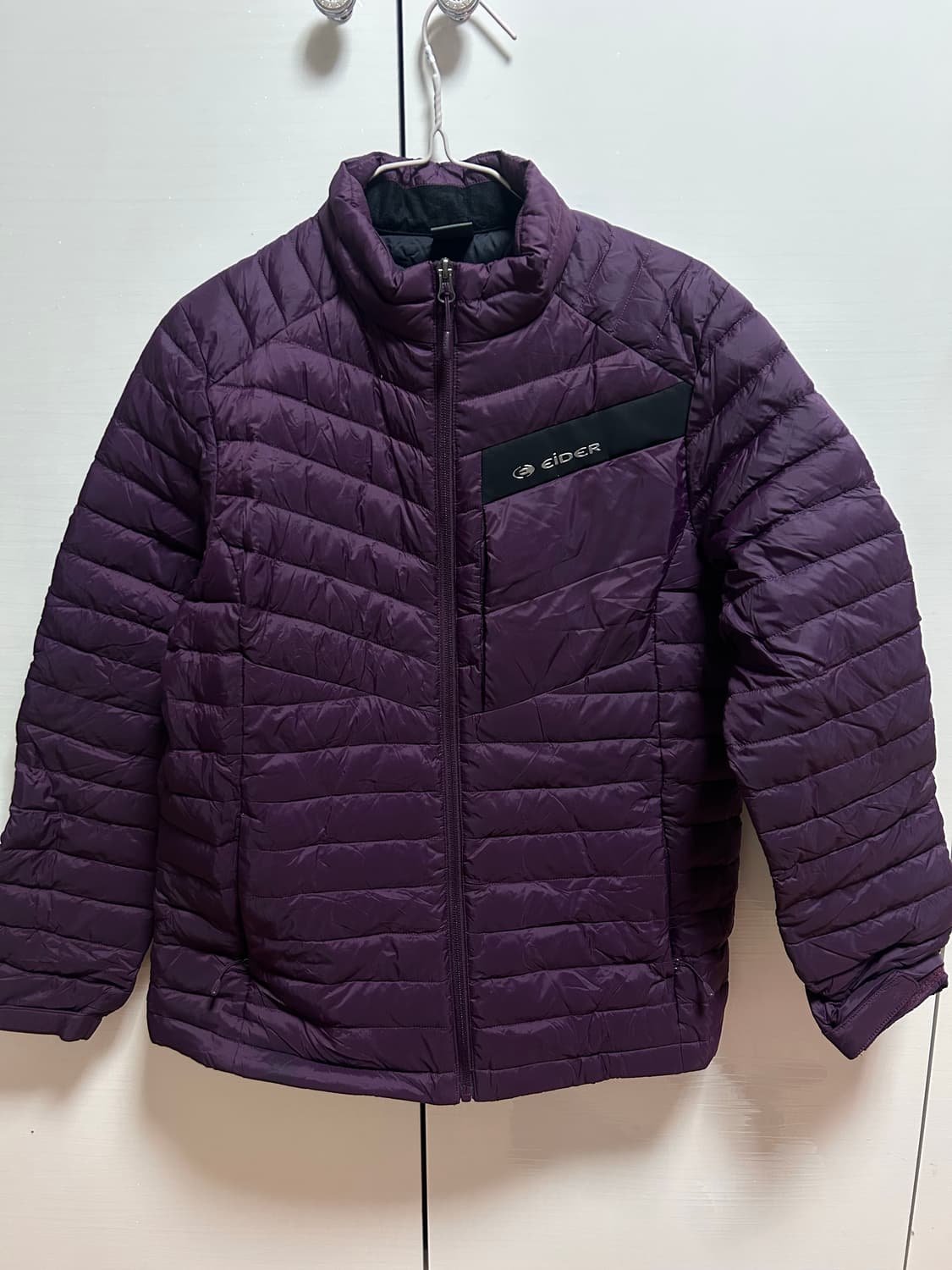 아이더 여성 경량 패딩 L 퍼플 상품이미지1