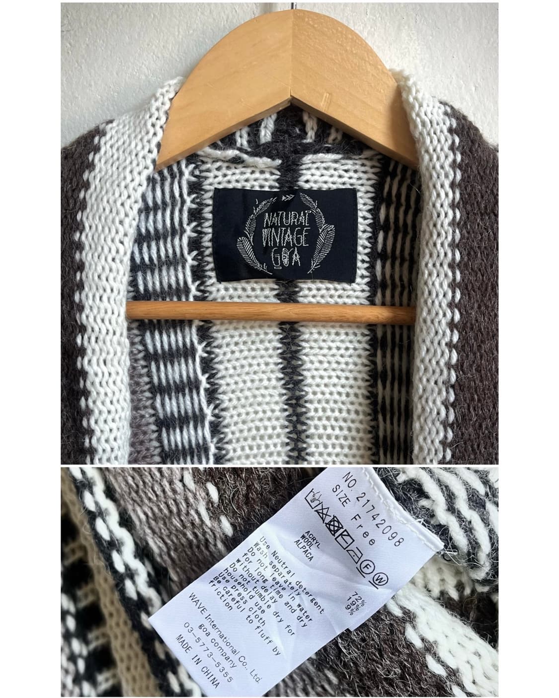 G.O.A Archive Alpaca Knit Cardigan JK 상품이미지6