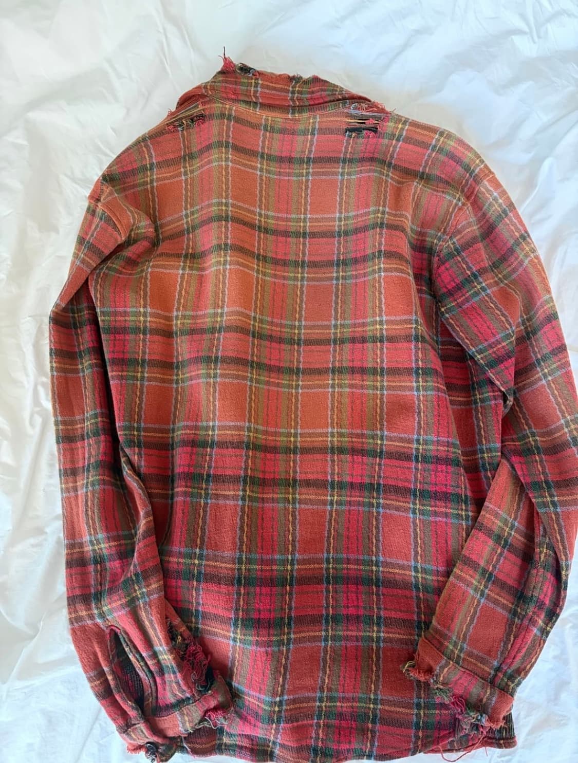 갤러리 디파트먼트 말리 플란넬 셔츠 레드 L 상품이미지7