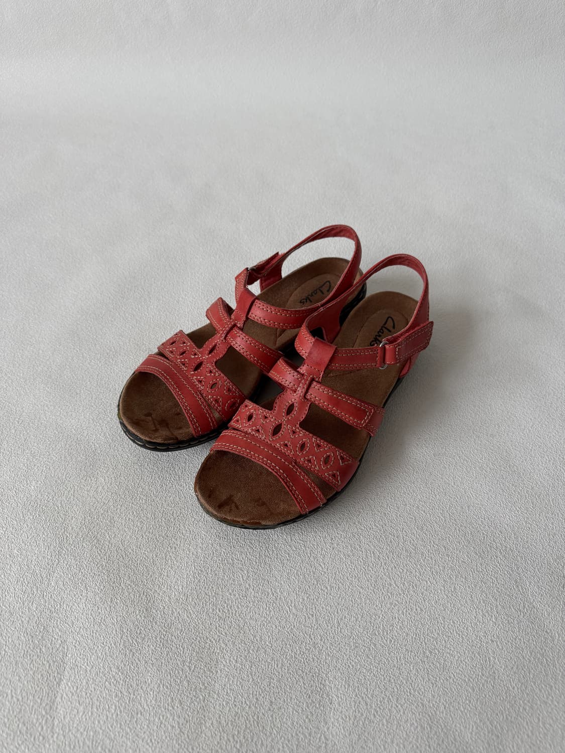 [7M]클락스(Clarks) 레더 샌들 상품이미지4