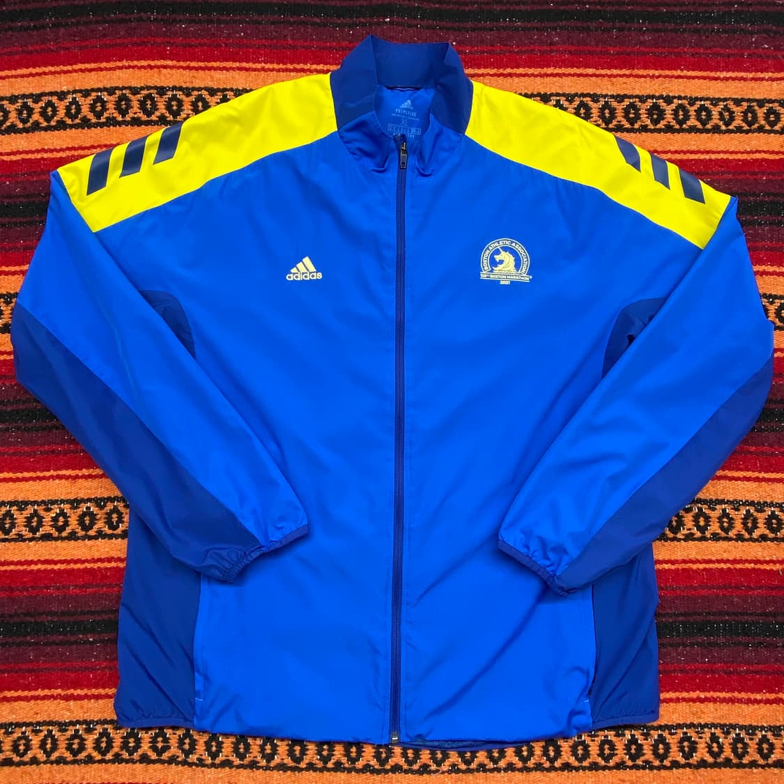 레어 미국빈티지 아디다스 125th 보스턴마라톤 바람막 상품이미지5