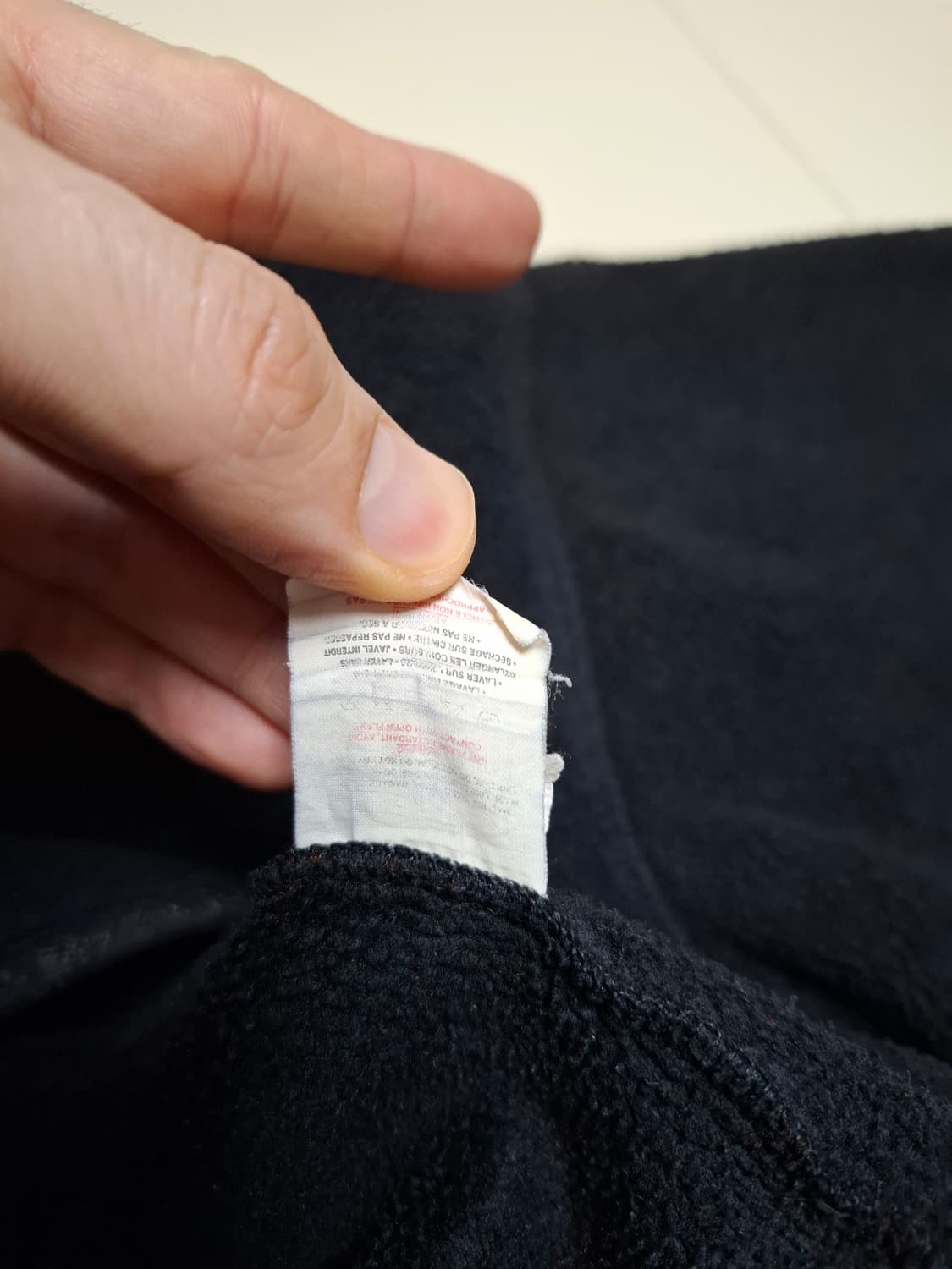 XL 빈티지 파타고니아 신칠라 플리스 풀오버 블랙 상품이미지9