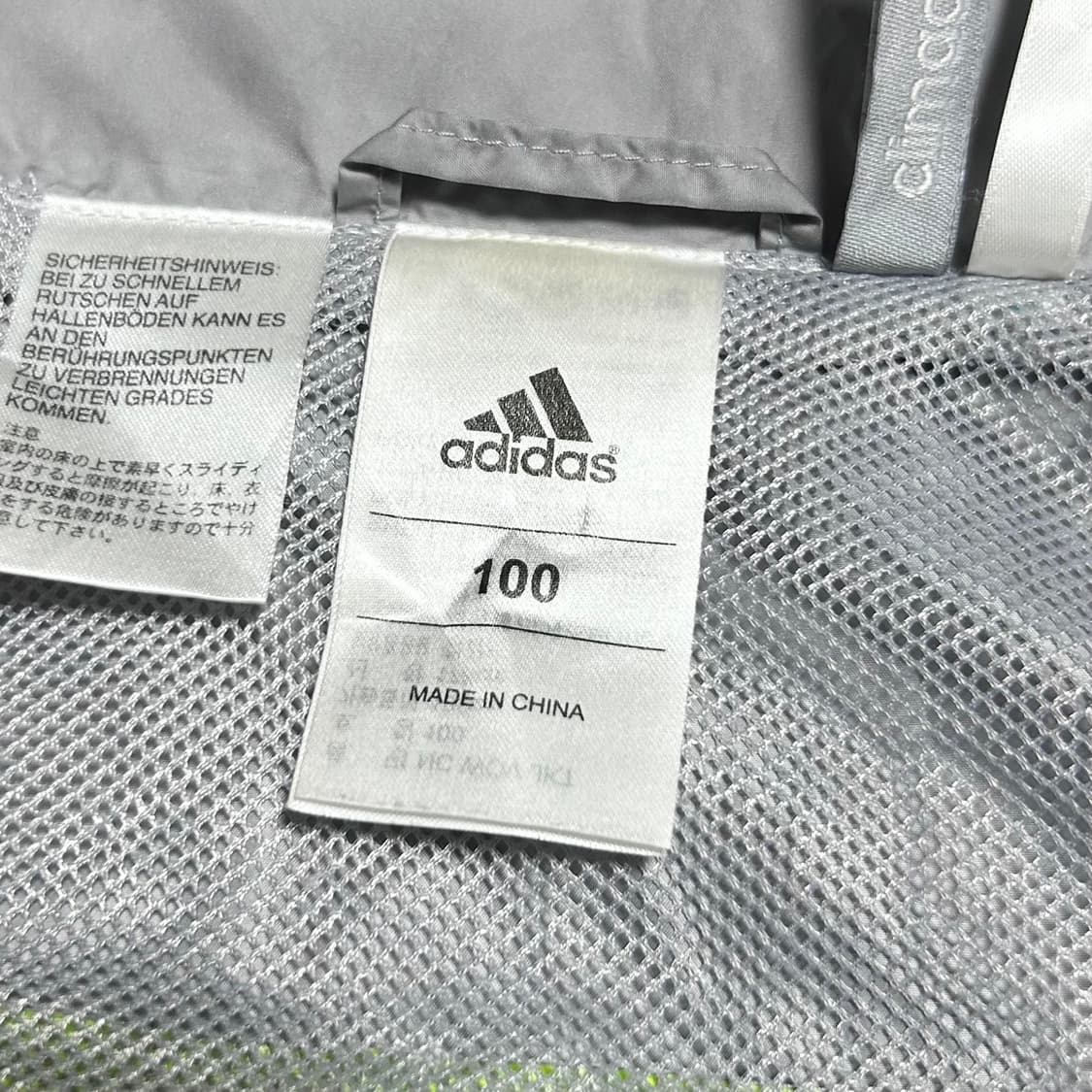 [L] adidas 아디다스 나이트로챠지 그레이 런닝 바람막이 자켓 상품이미지3