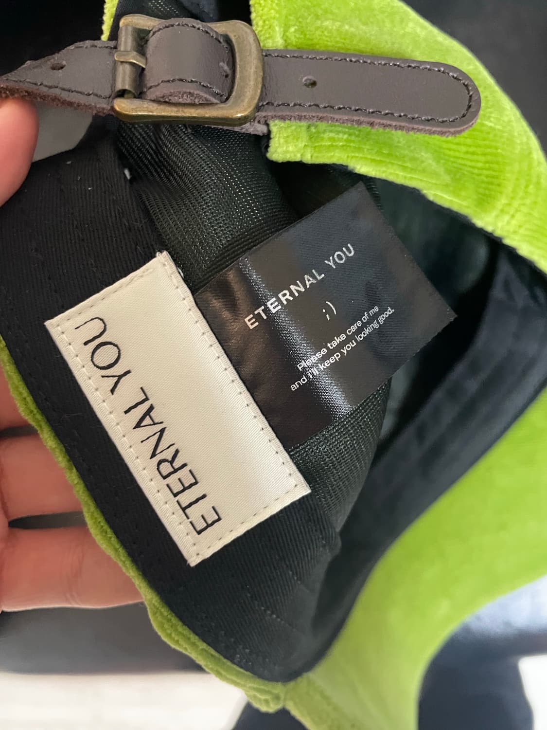 이터널유 빅로고 모자 상품이미지3