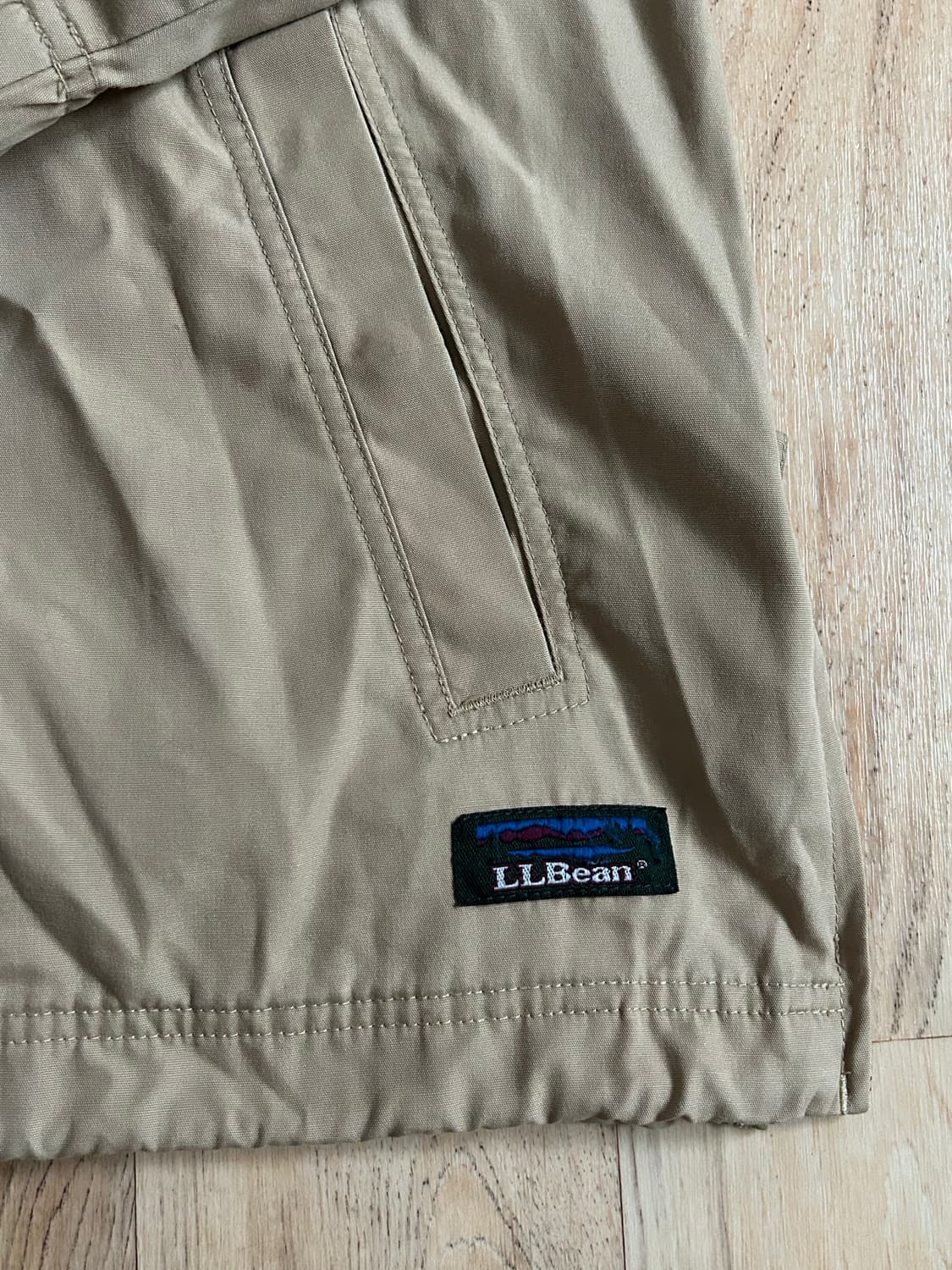 00s L.L Bean beige anorak  상품이미지3