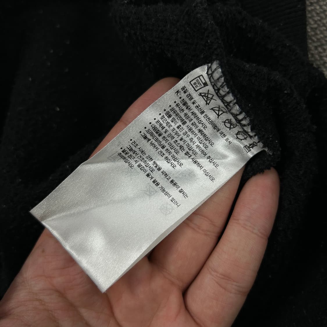 나이키 맨유 엠블럼 블랙 후드집업(XL) 상품이미지7