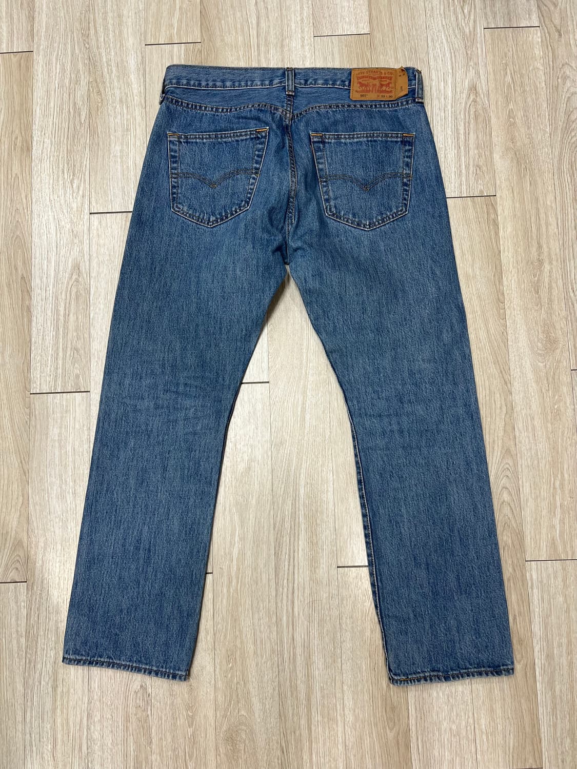 리바이스 501 연청 판매합니다. 상품이미지3