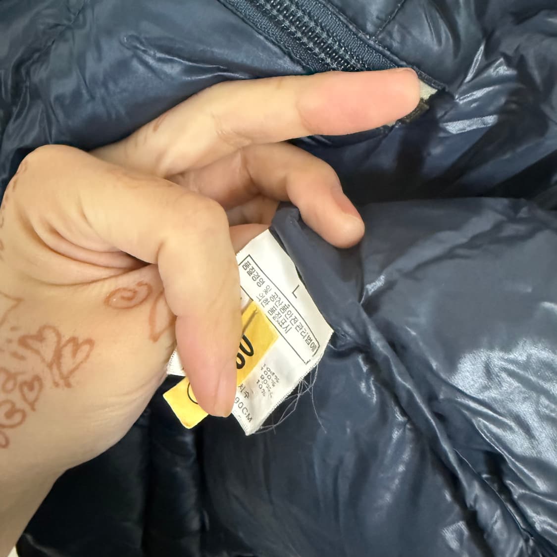 노스페이스800패딩90 상품이미지4