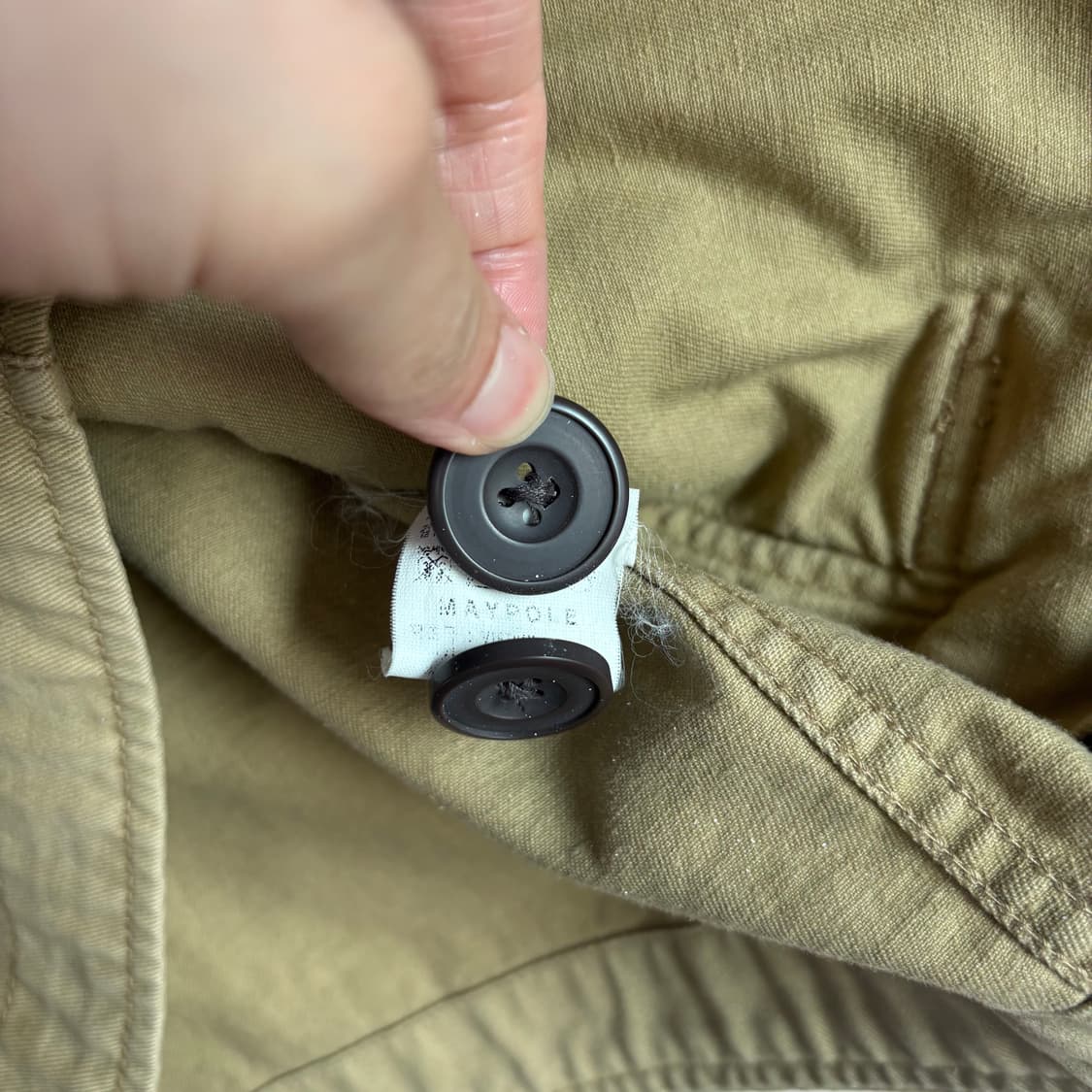 메이폴 빈티지 M65 필드자켓 베이지 상품이미지3