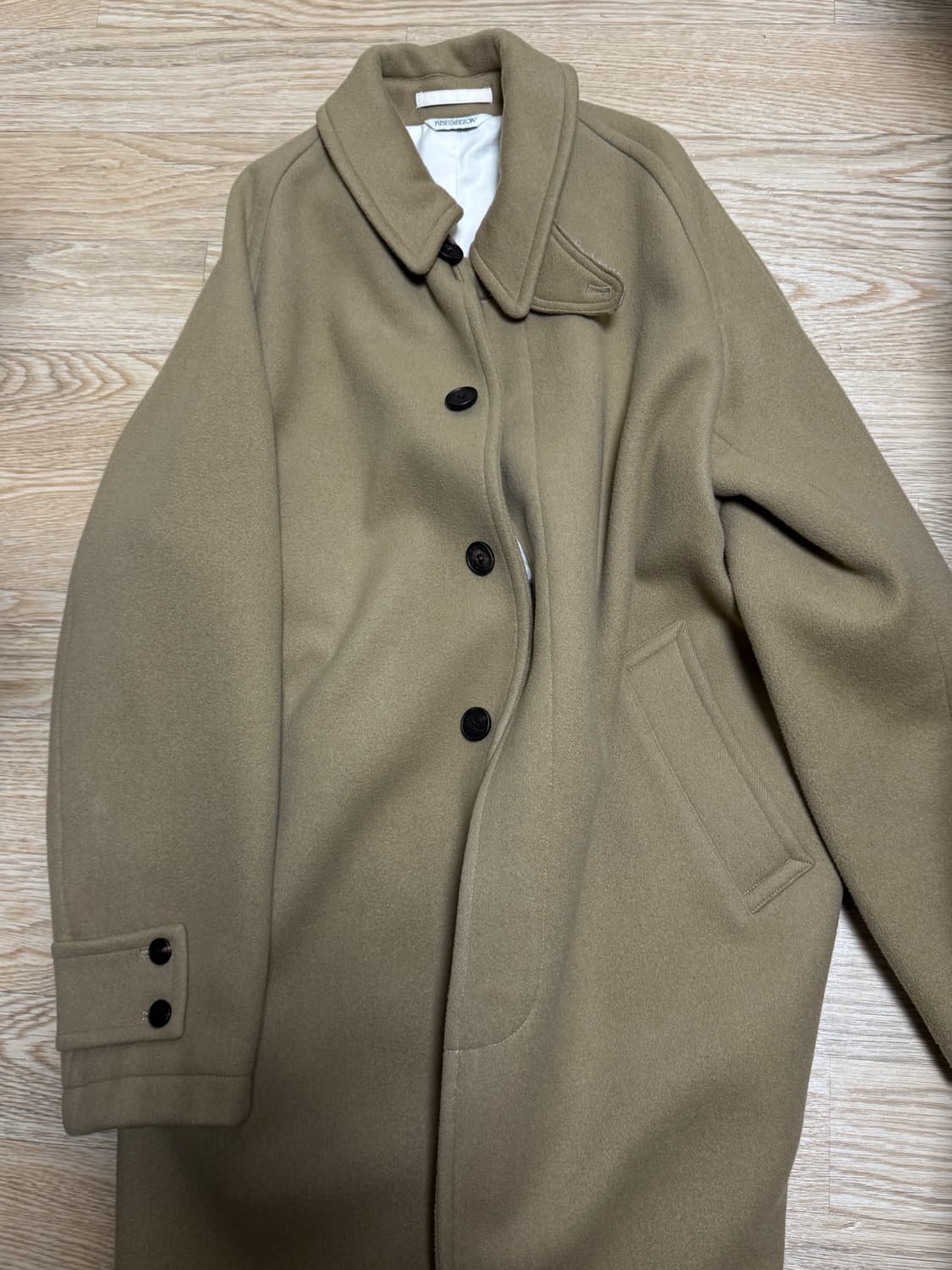 러이즈앤빌로우 발마칸 코트 / XL(105) / 카멜(베이지) 상품이미지4