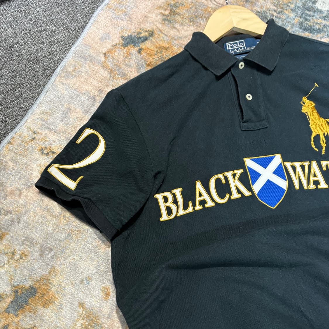 폴로 블랙와치 골드빅포니 카라셔츠 상품이미지3