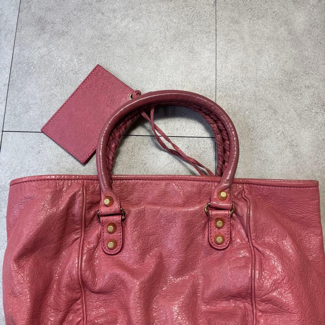 발렌시아가 핑크 백  상품이미지2