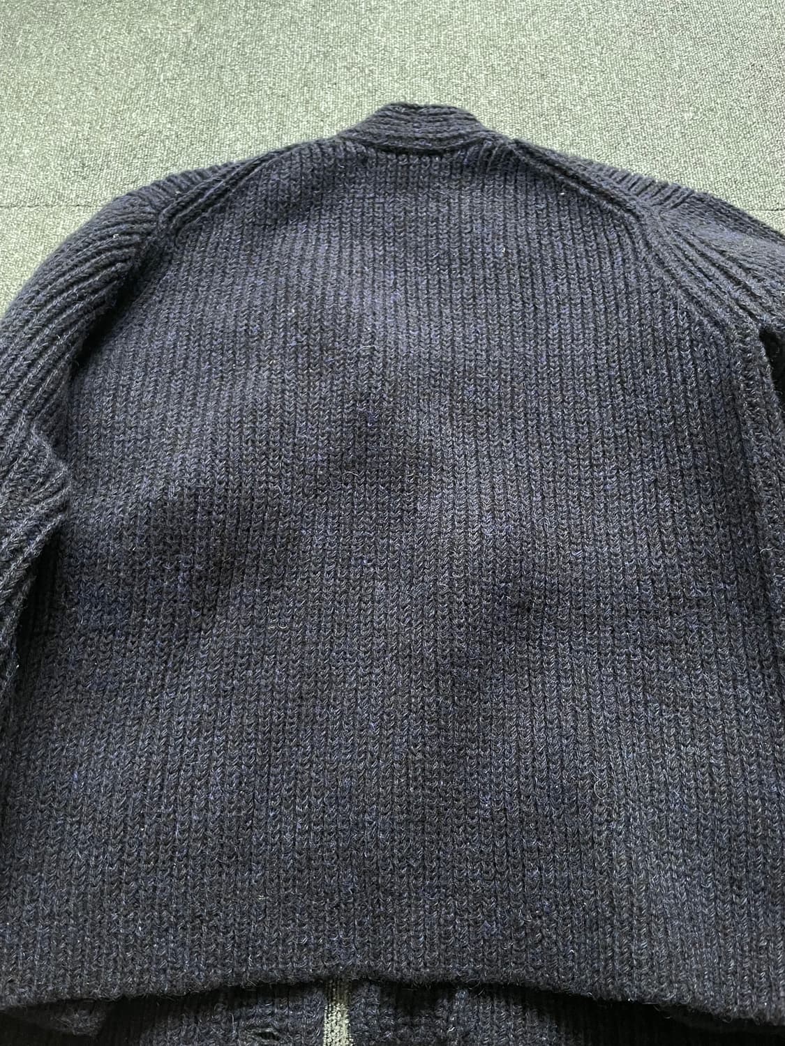 올드조 브리티쉬 트위드 웜 가디건 네이비 (피그벨더블알엘안데르센드레익스 상품이미지7