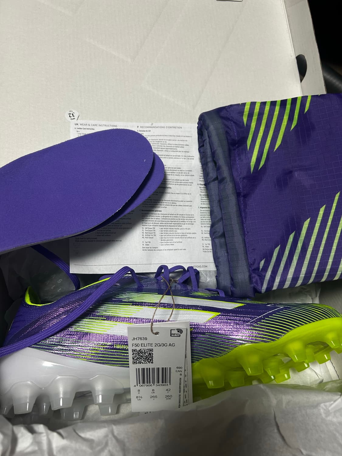 아디다스 F50 2g/3g 스터드 엘리트 상품이미지1