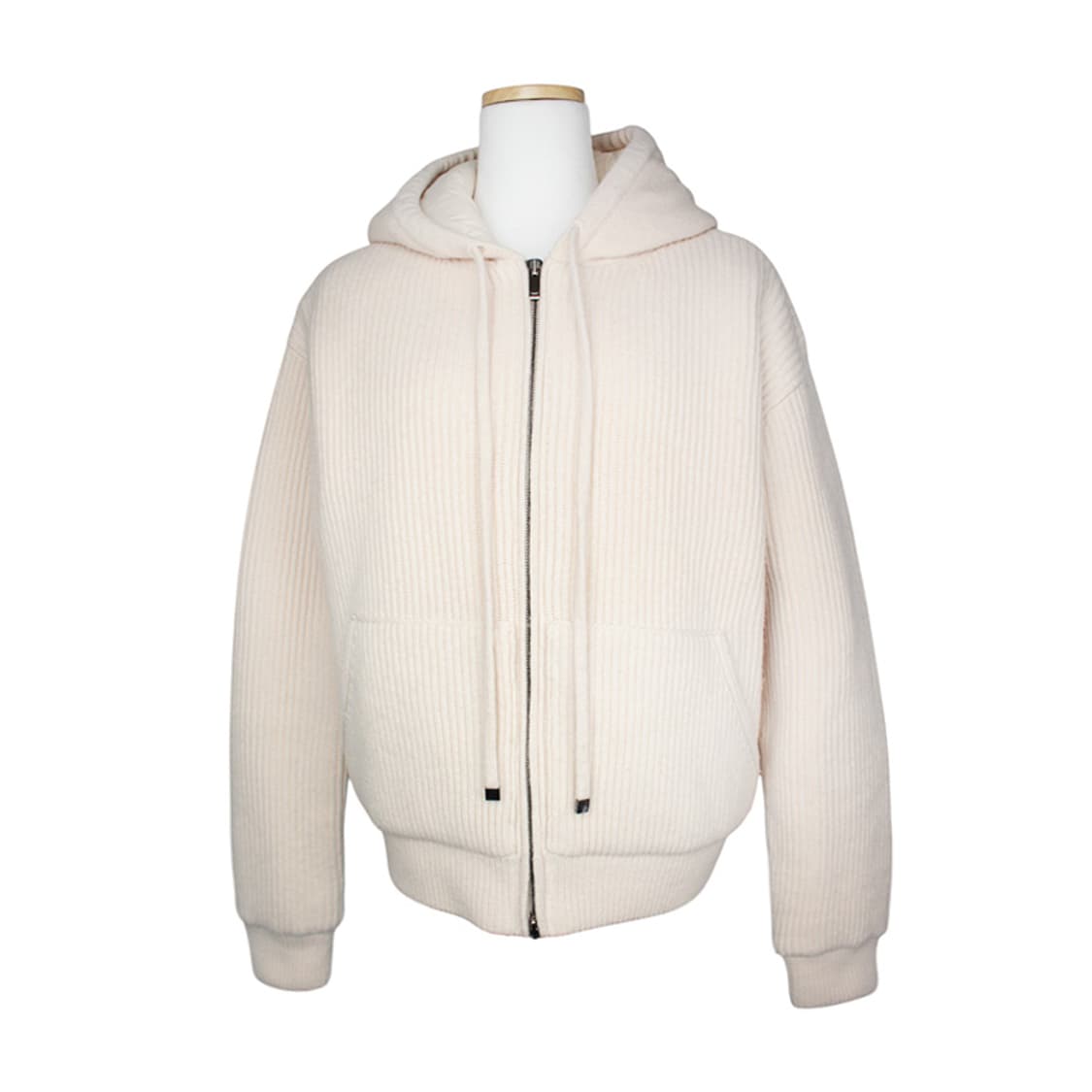 막스마라 스튜디오 라이트베이지 울캐시미어 패딩 자켓 55, 66 상품이미지1