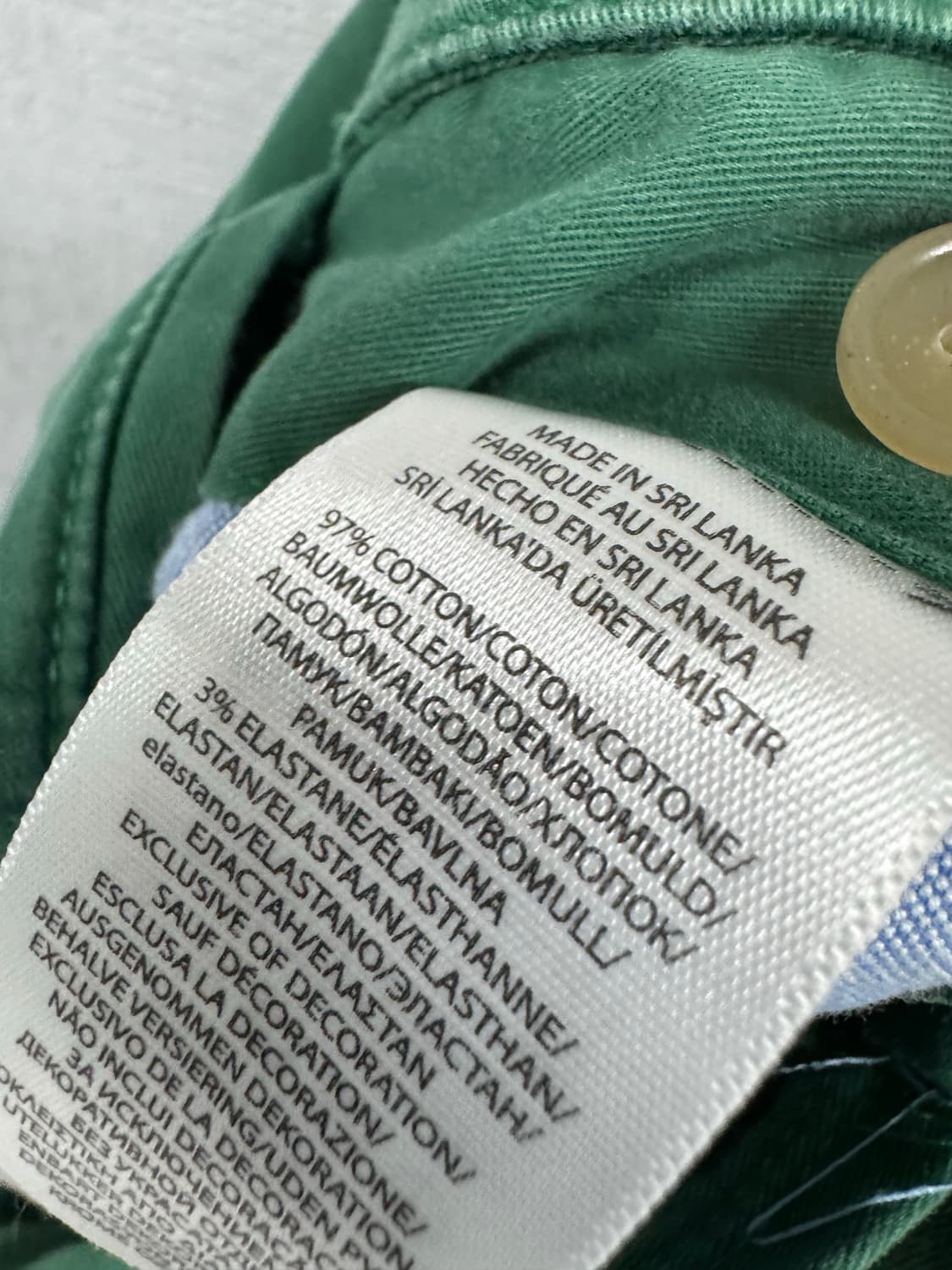 폴로 랄프로렌 네이비포니 면 반바지 상품이미지6