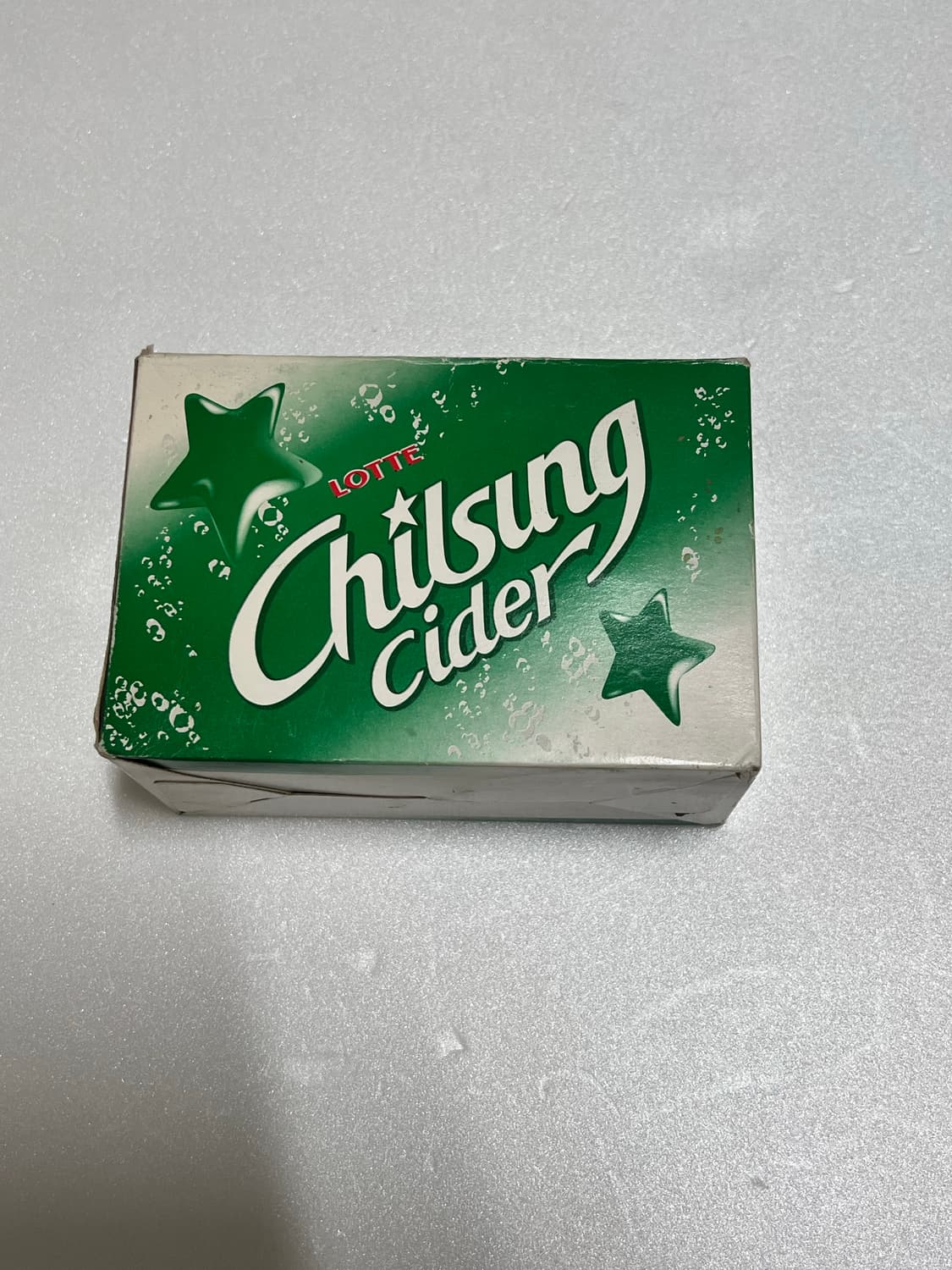 롯데칠성 빈티지 유리컵 새상품 상품이미지2