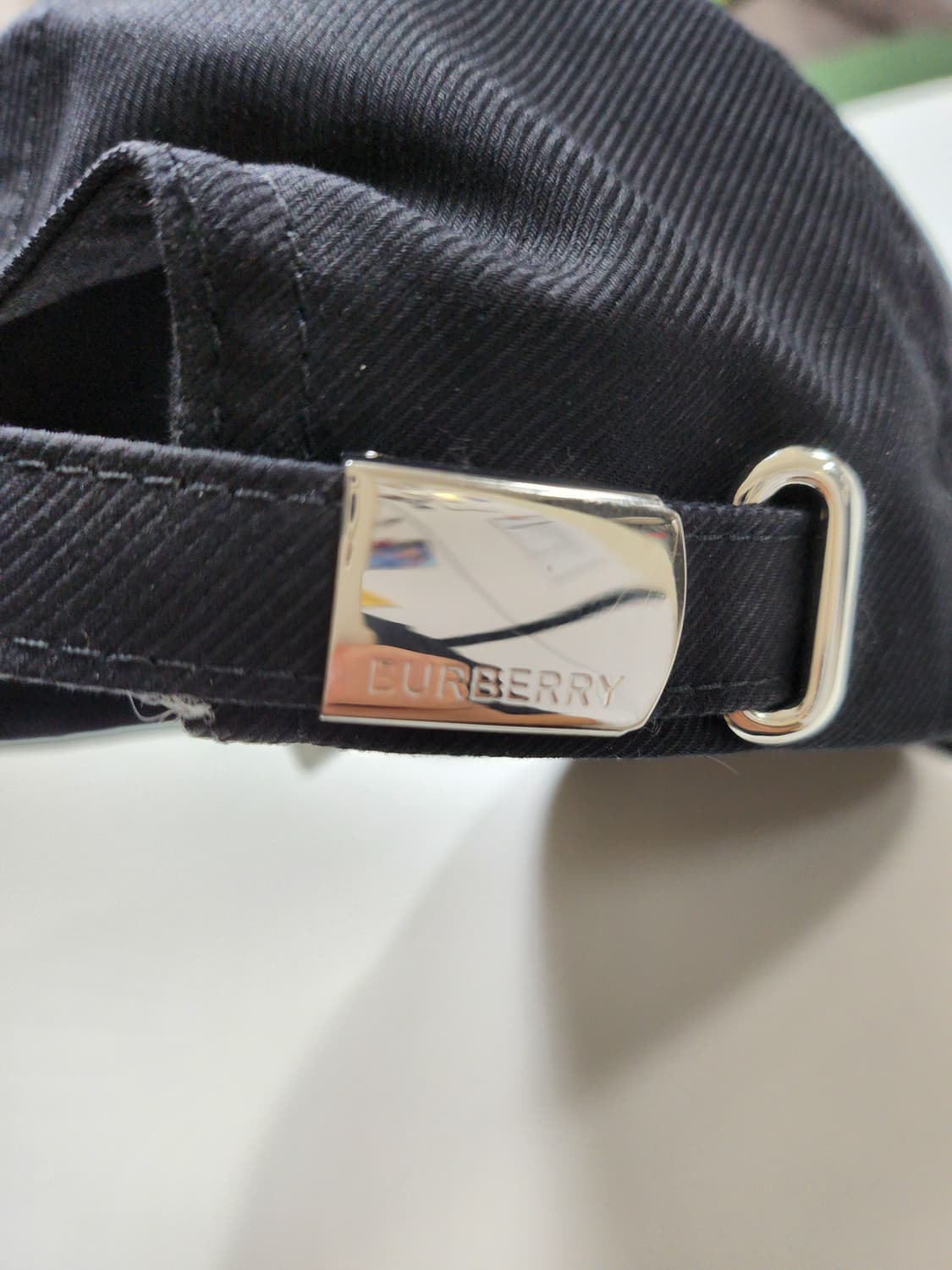 버버리 야구모자 검정 정품 상품이미지5