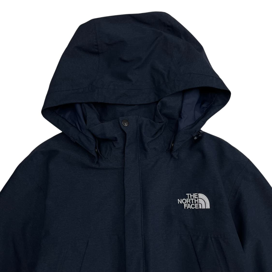 노스페이스 로고 딥네이비 후드 바람막이 95 상품이미지4