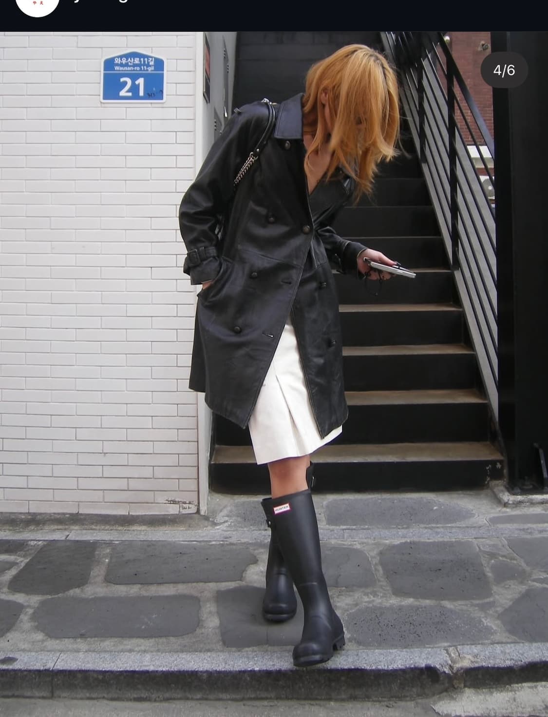 야에빈티지 리얼레더 자켓 가죽자켓 코트 상품이미지5