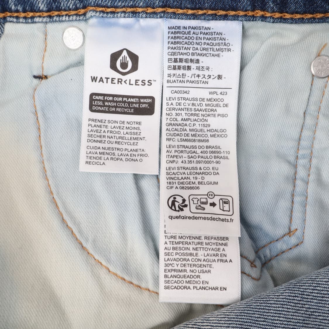 리바이스 502 스트레치 데님팬츠 상품이미지8