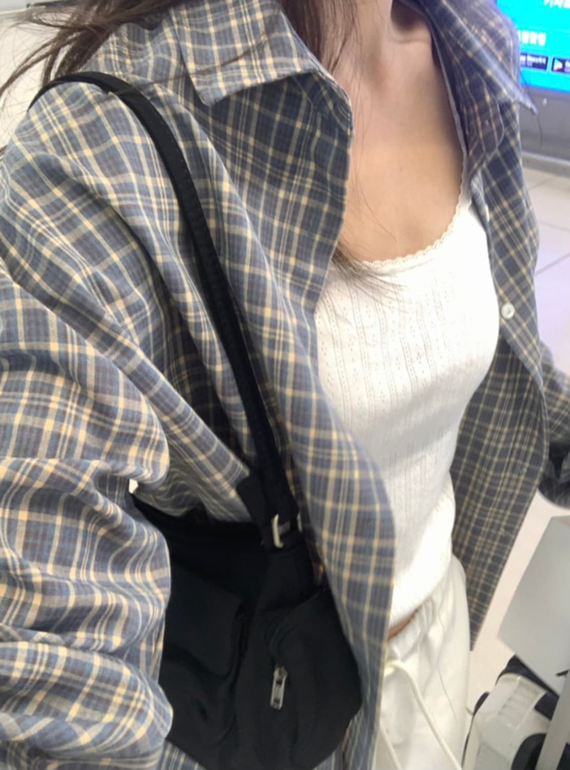 파운더스 체크 셔츠 상품이미지2