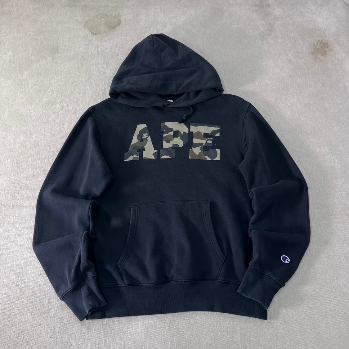 100 베이프 x 챔피온 90s 후드티 상품이미지1
