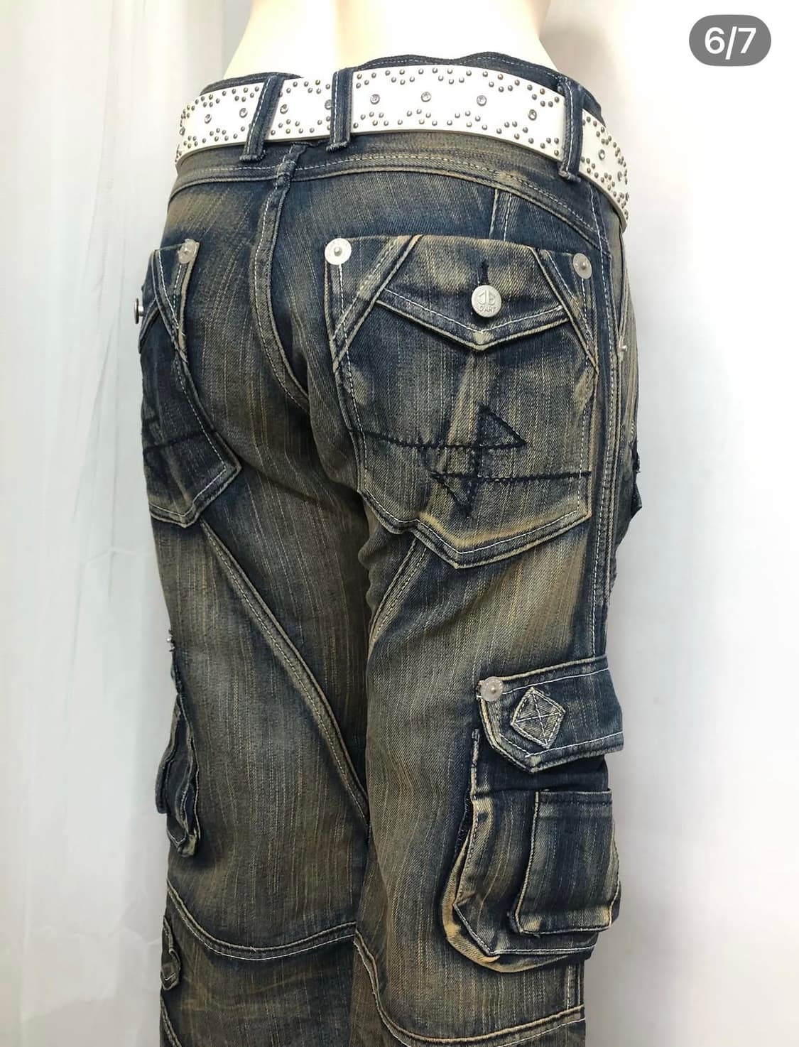 빈티지 카고팬츠 washed multi pocket cargo pants 상품이미지6