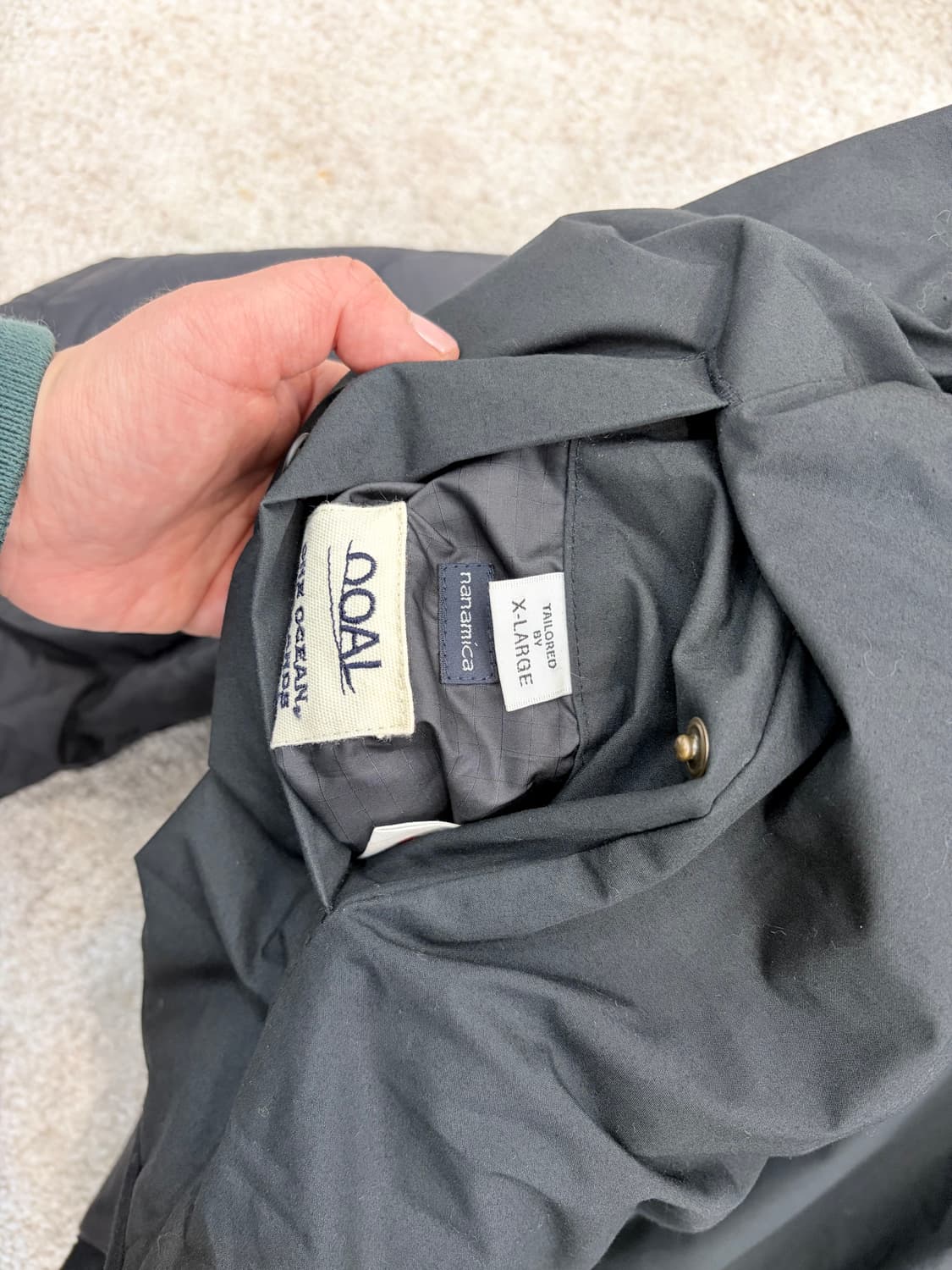 나나미카 리버시블 다운 가디건 XL 상품이미지5