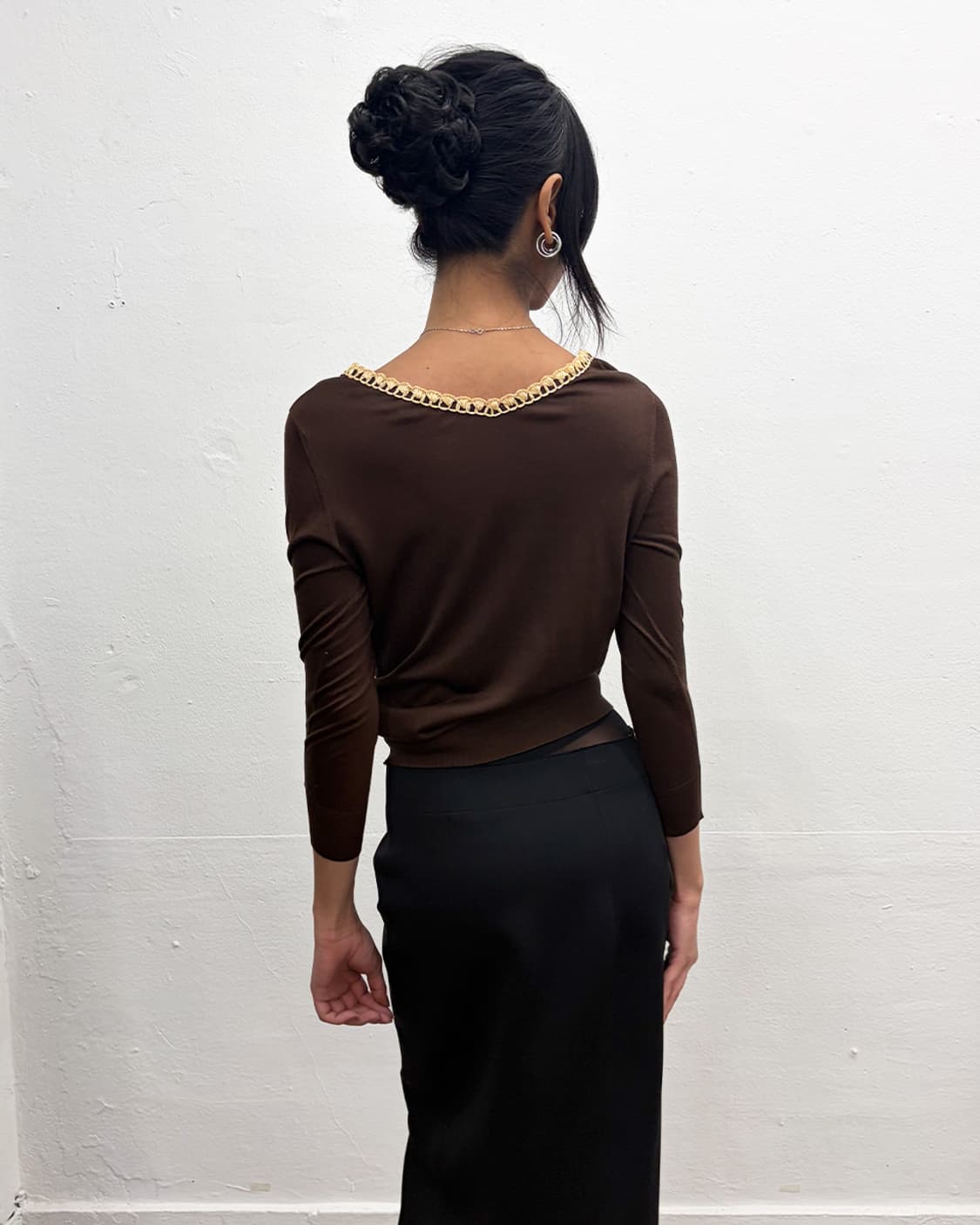 돌체앤가바나 실크 탑 상품이미지2