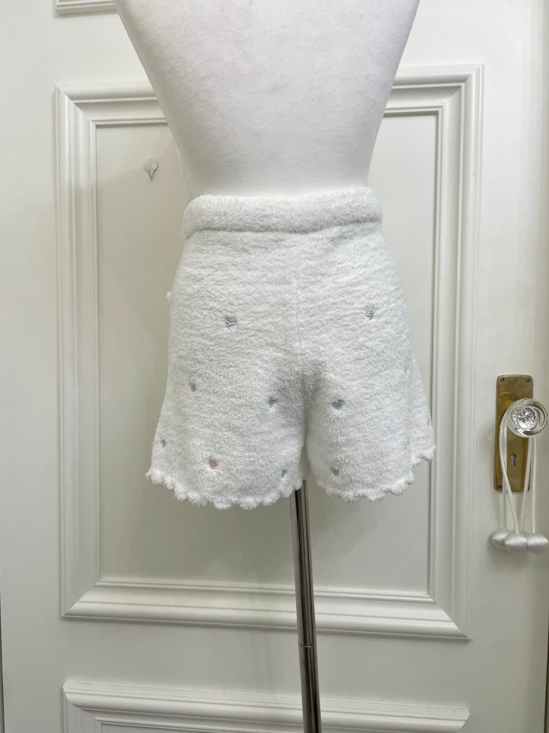 GELATO PIQUE ivory heart embroidery shor 상품이미지4