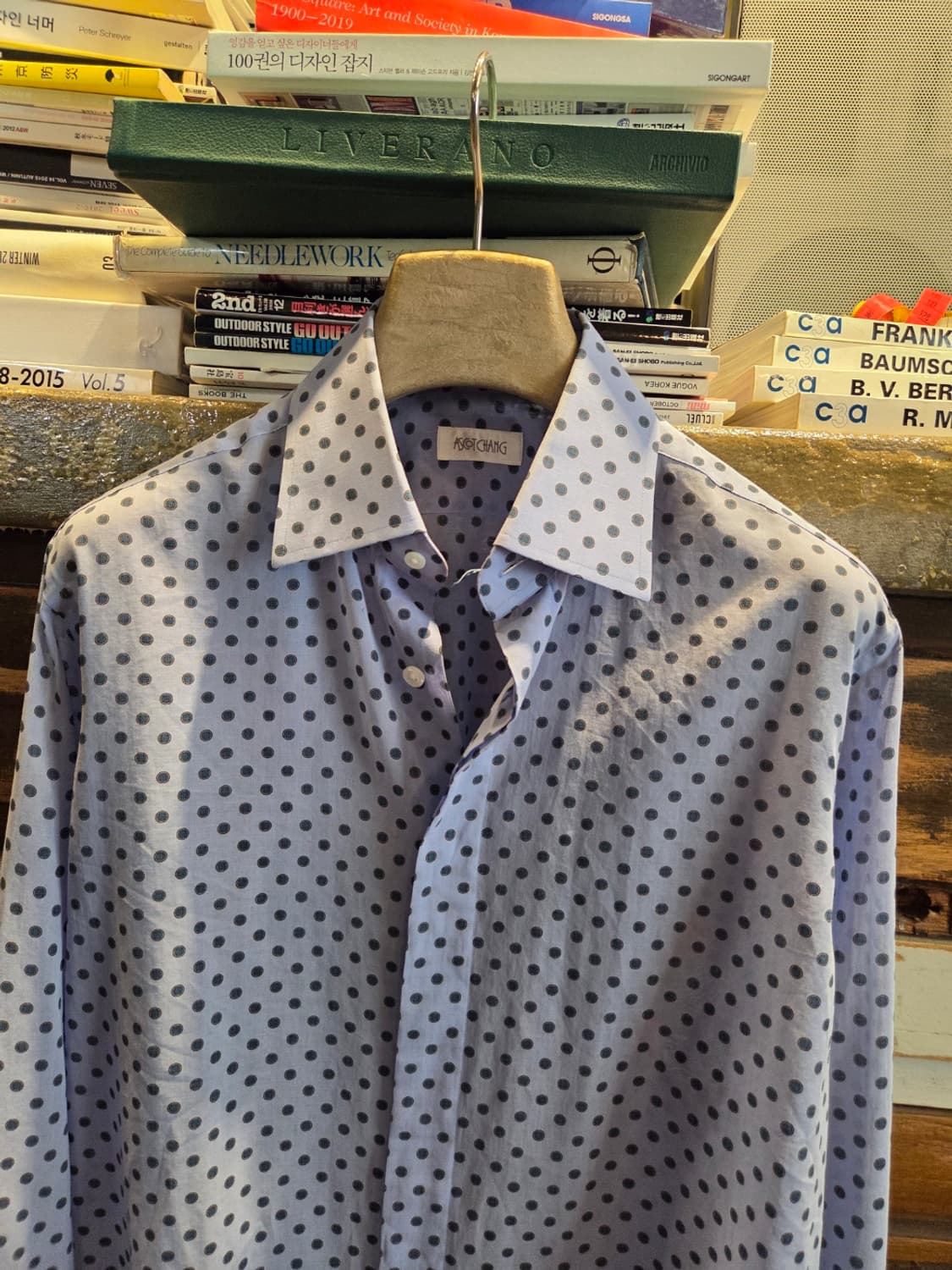 애스콧창 실크 드레스셔츠 상품이미지7