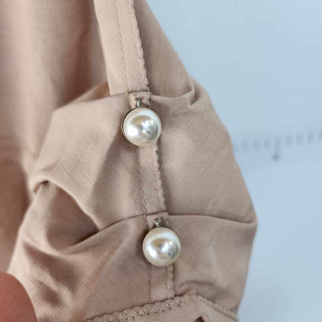 zooc 베이지 반팔 원피스 상품이미지6