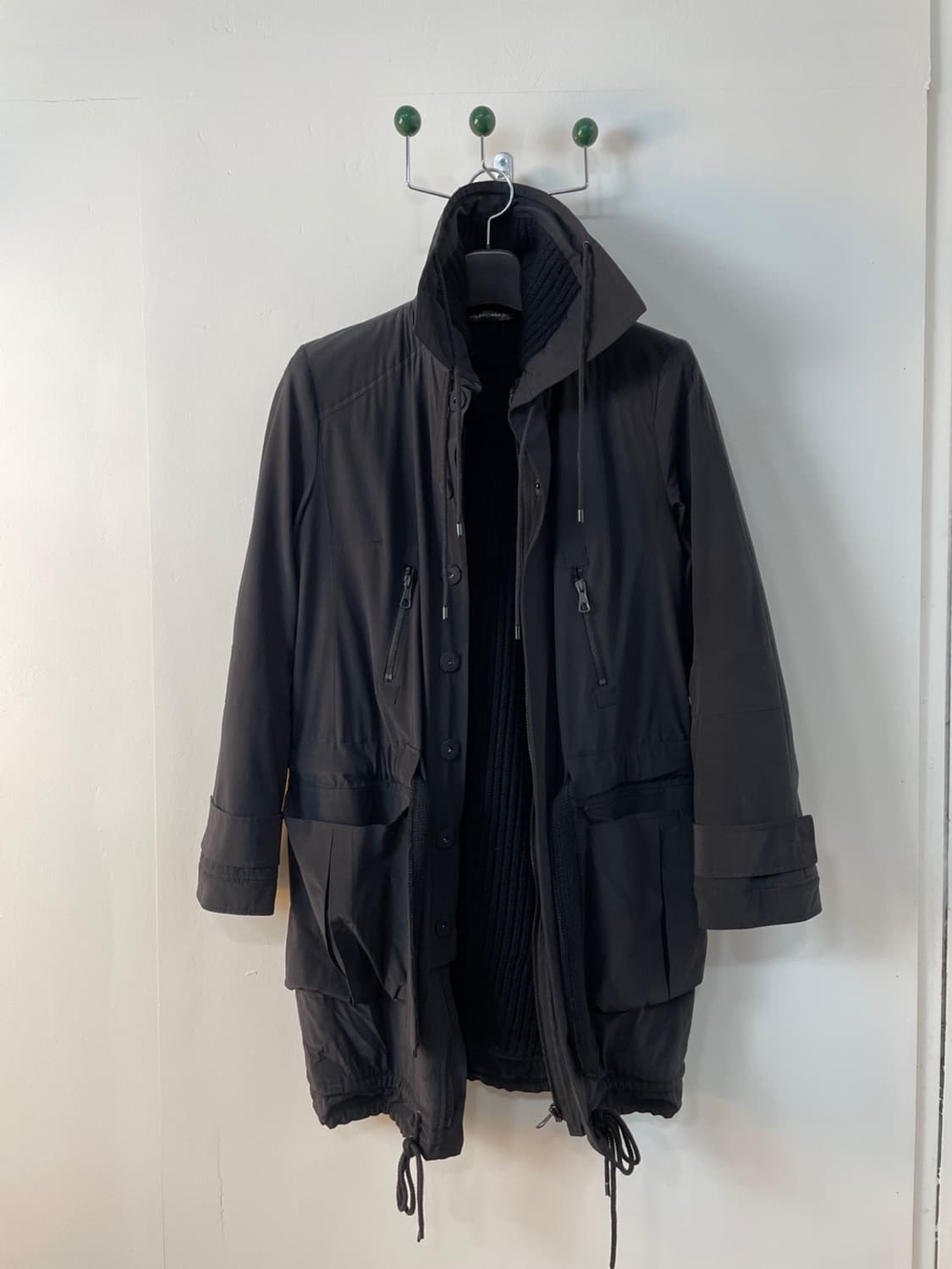 발렌시아가 실크 코트 상품이미지1