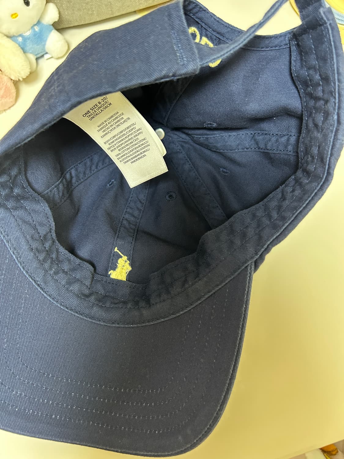 폴로 랄프로렌 네이비 볼캡 상품이미지3