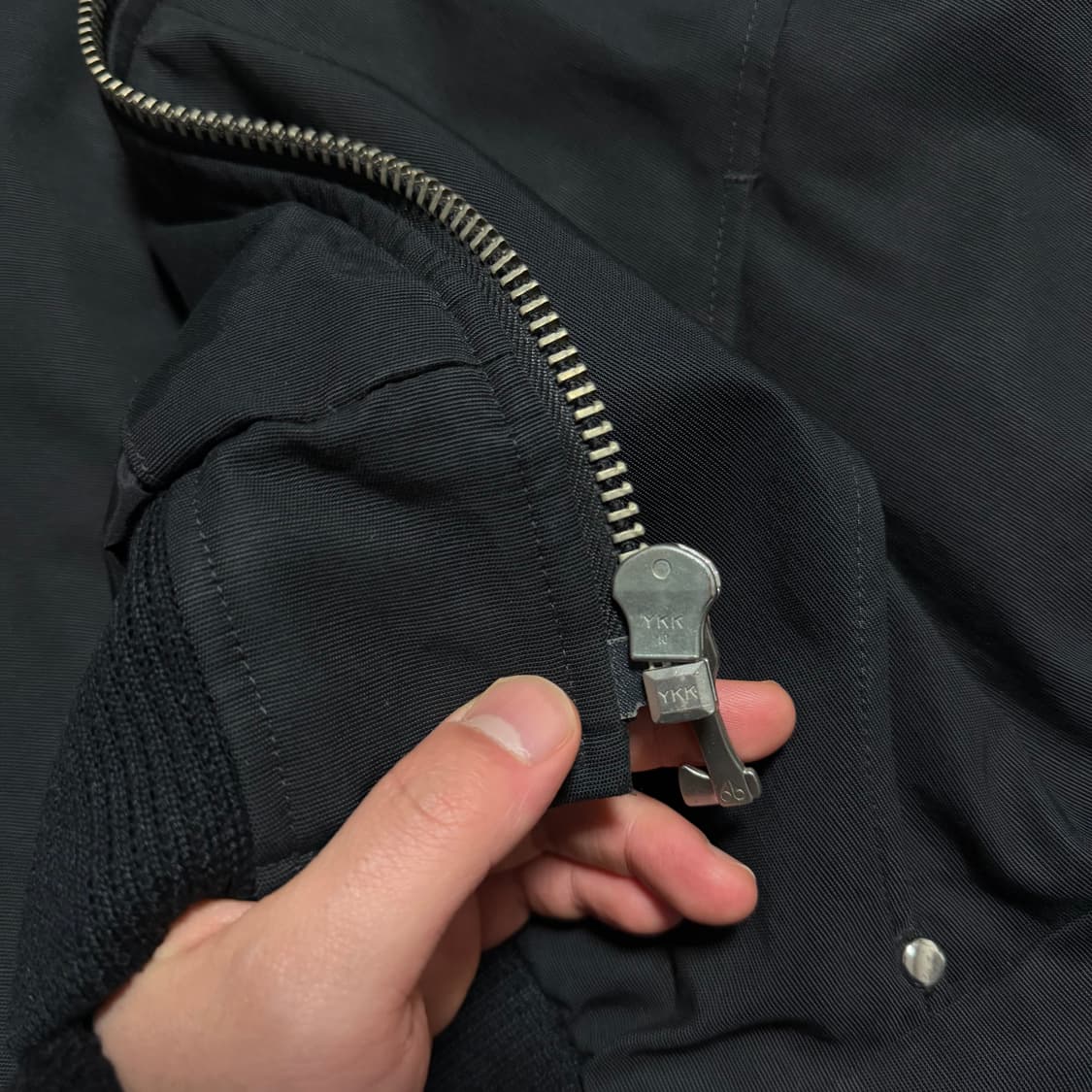 무스너클 발리스틱 봄버 블랙 폭스 퍼 블랙 (오케이몰 정품) 상품이미지8