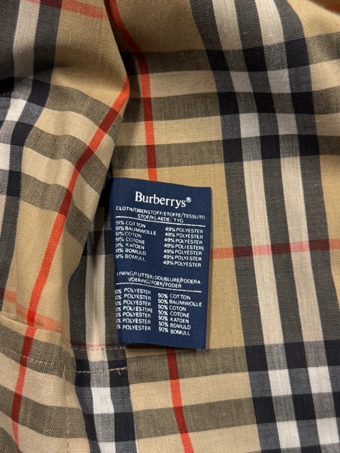 버버리 래글런 코트 100 상품이미지9