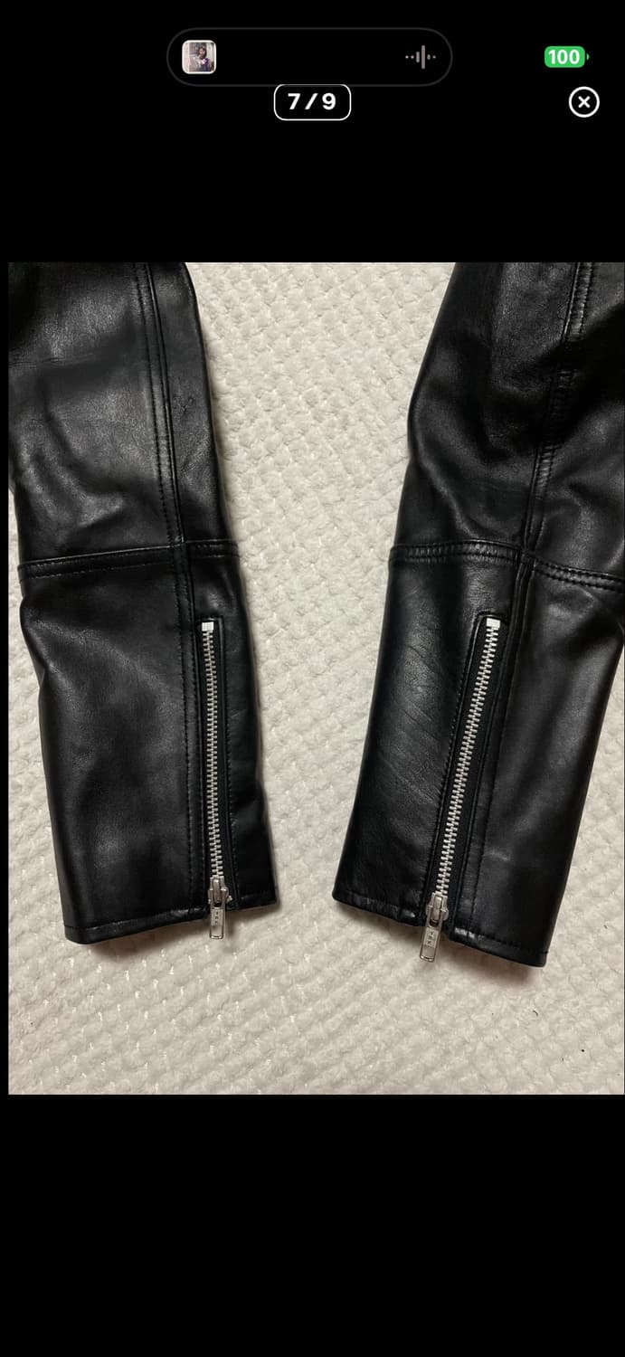 [52] 206 HOMME 웨스턴 무드 쉽스킨 양가죽 레더자켓 상품이미지7