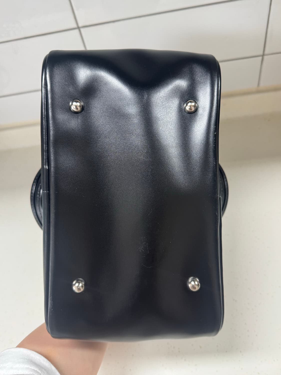 꼼데가르송 오리지널 핸들 가방 블랙 S 상품이미지6