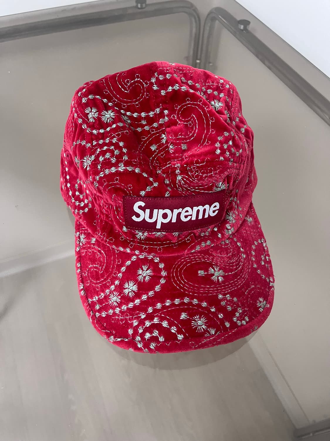 Supreme 페이즐리 캠프캡  상품이미지1