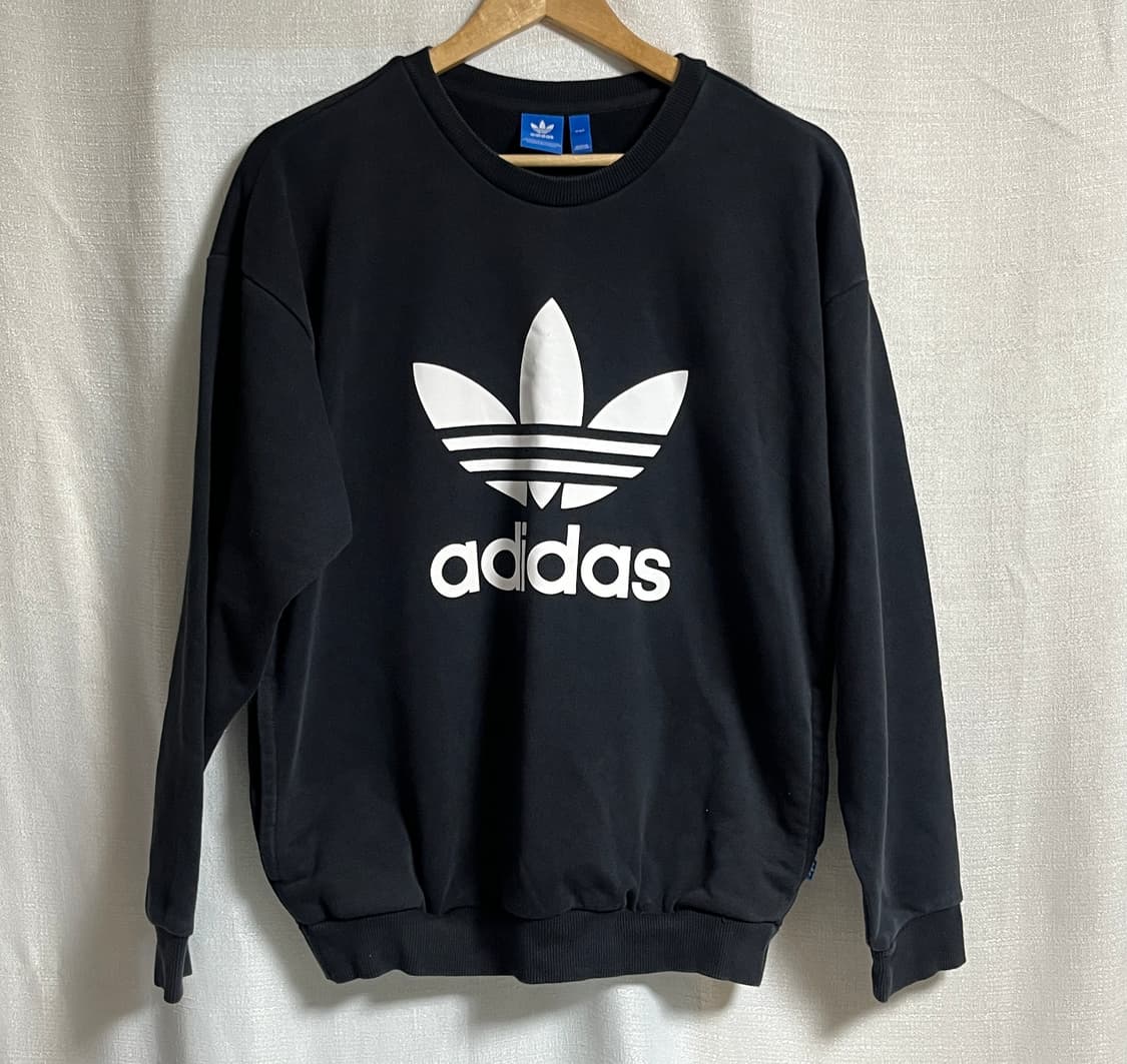 공용 아디다스 빅로고 트레포일 맨투맨 티셔츠 95 상품이미지1