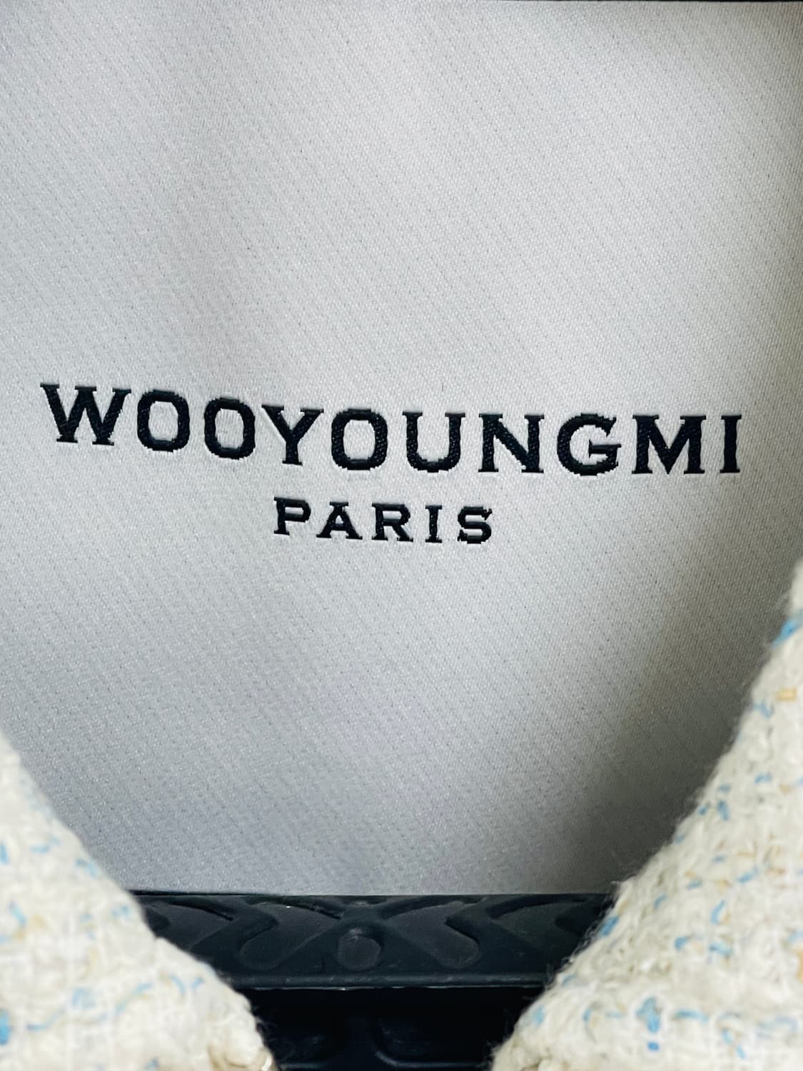 [거의 새것] 우영미 트위드 자켓 50(105) 화이트 상품이미지5