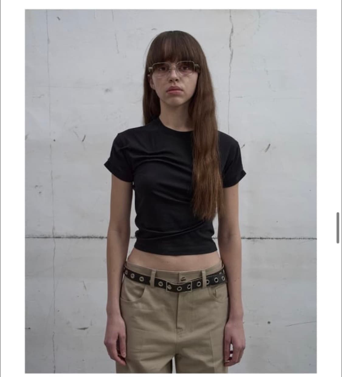 Lcdc tm 엘씨디씨 DART-DETAIL SLIM T-SHIRT 상품이미지1