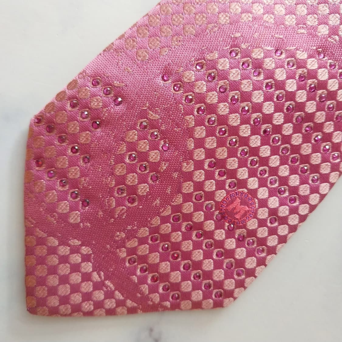 메트로시티 인디핑크 자카드 패턴 넥타이 8.6cm A+등급 K2004
 상품이미지7