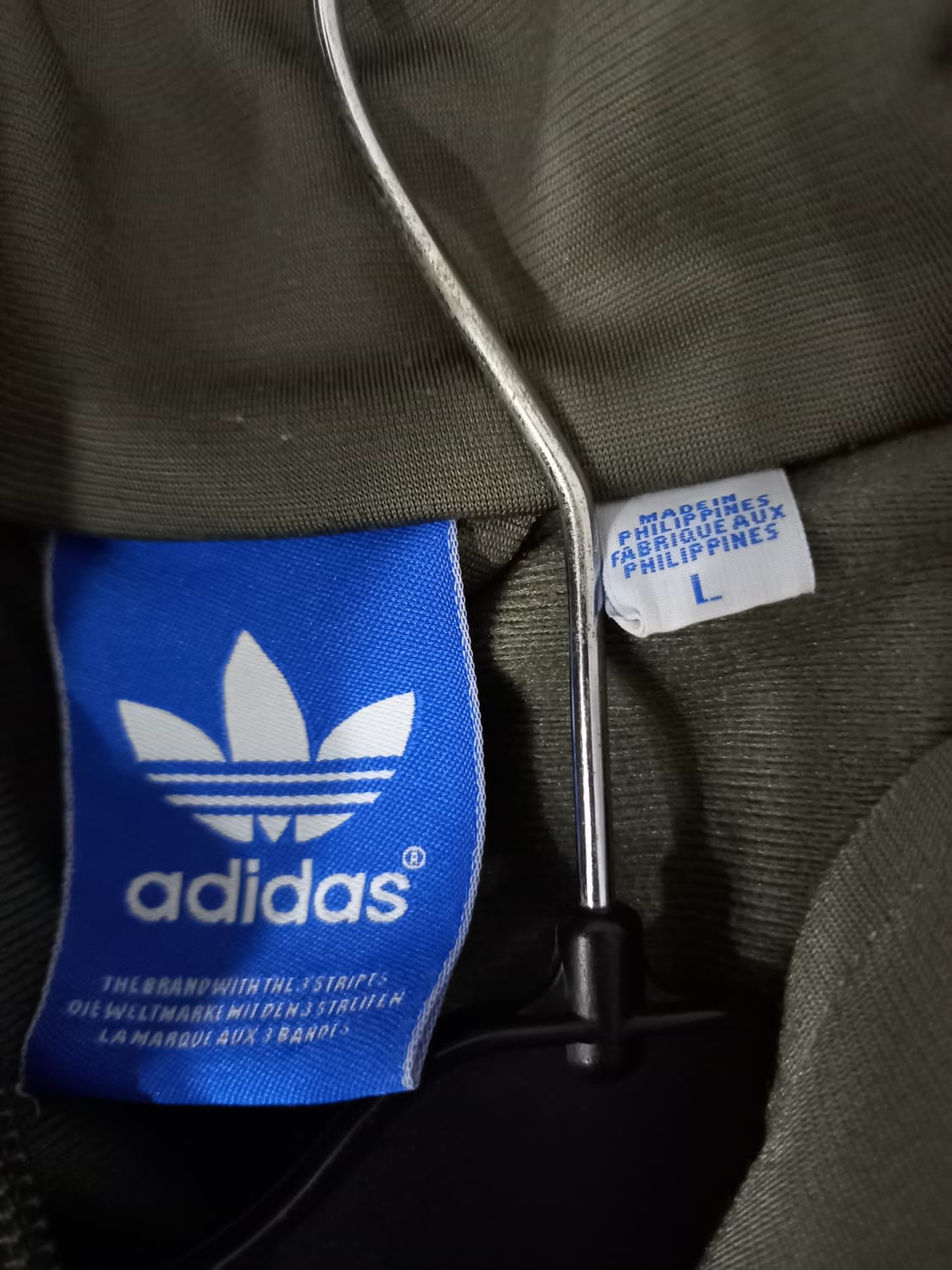아디다스 희귀 대장급 파이어버드 카키블랙 트랙탑져지 상품이미지4