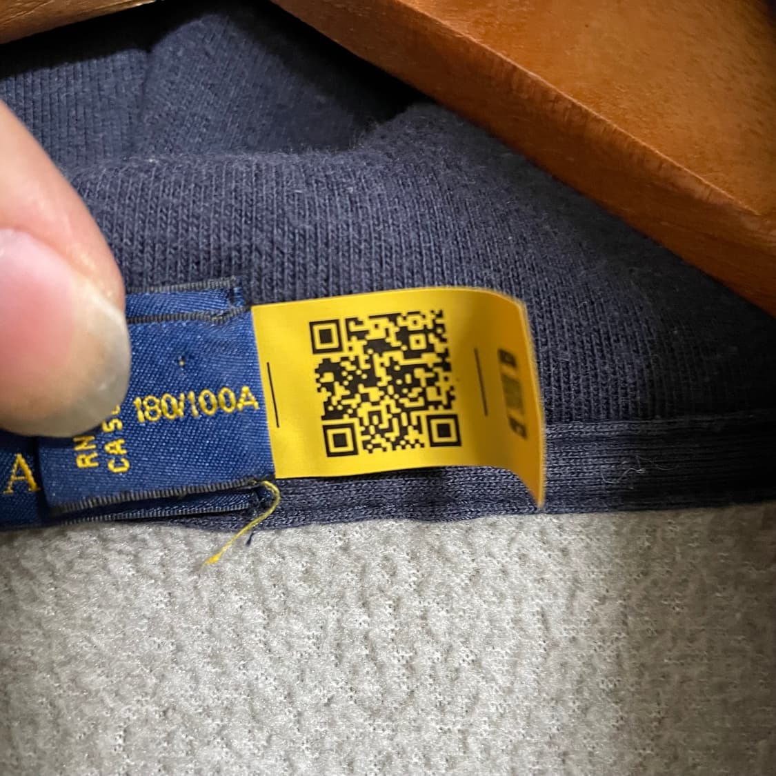 폴로 랄프로렌 신형 후드집업 L 상품이미지4