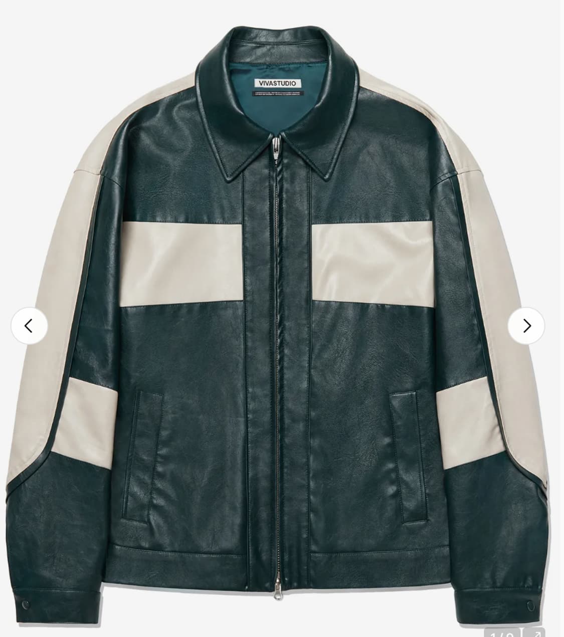 (비바스튜디오)
ARTIFICIAL LEATHER MIX JACKET  상품이미지1