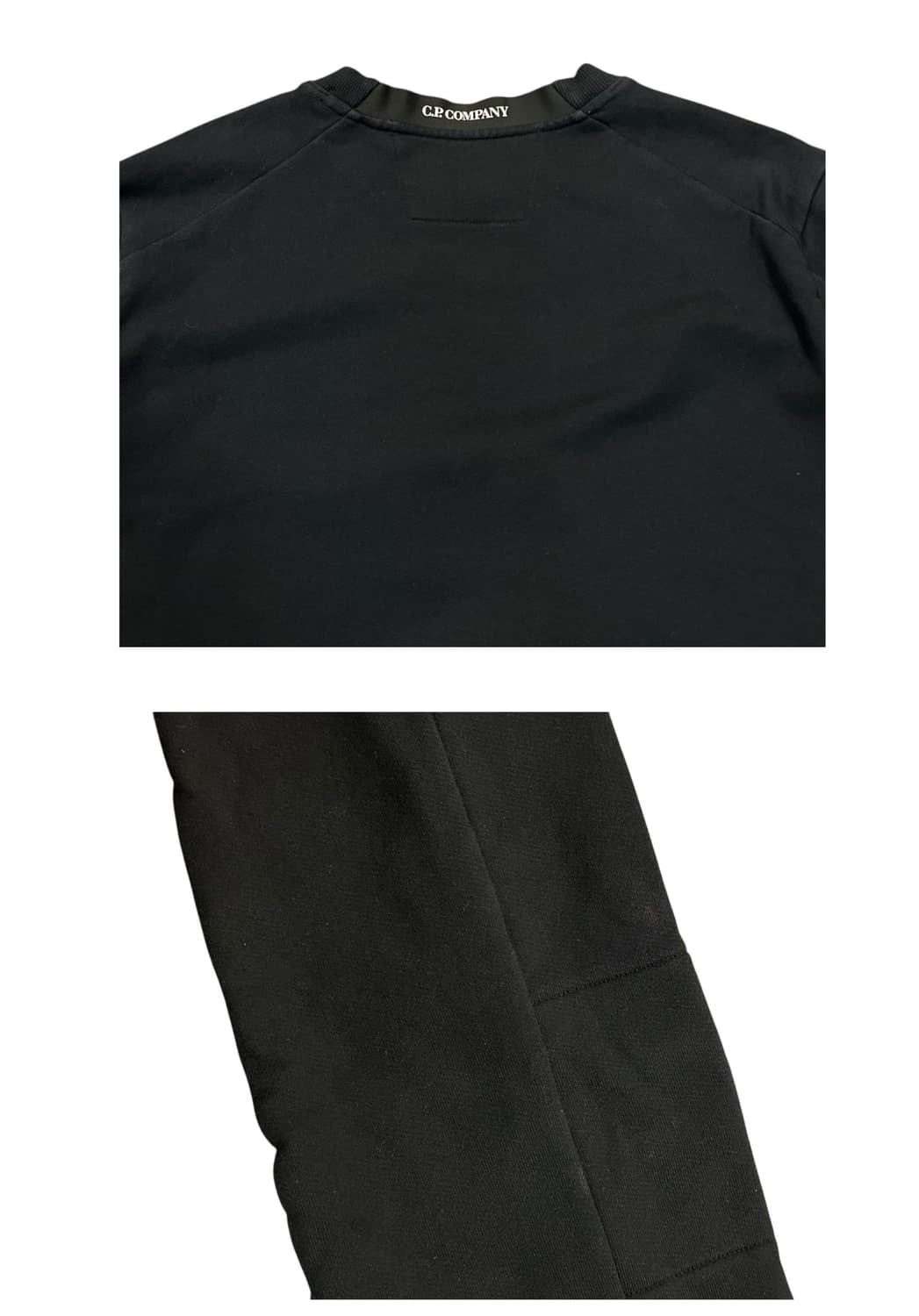 씨피컴퍼니 맨투맨 블랙 XL #csz1982 상품이미지10