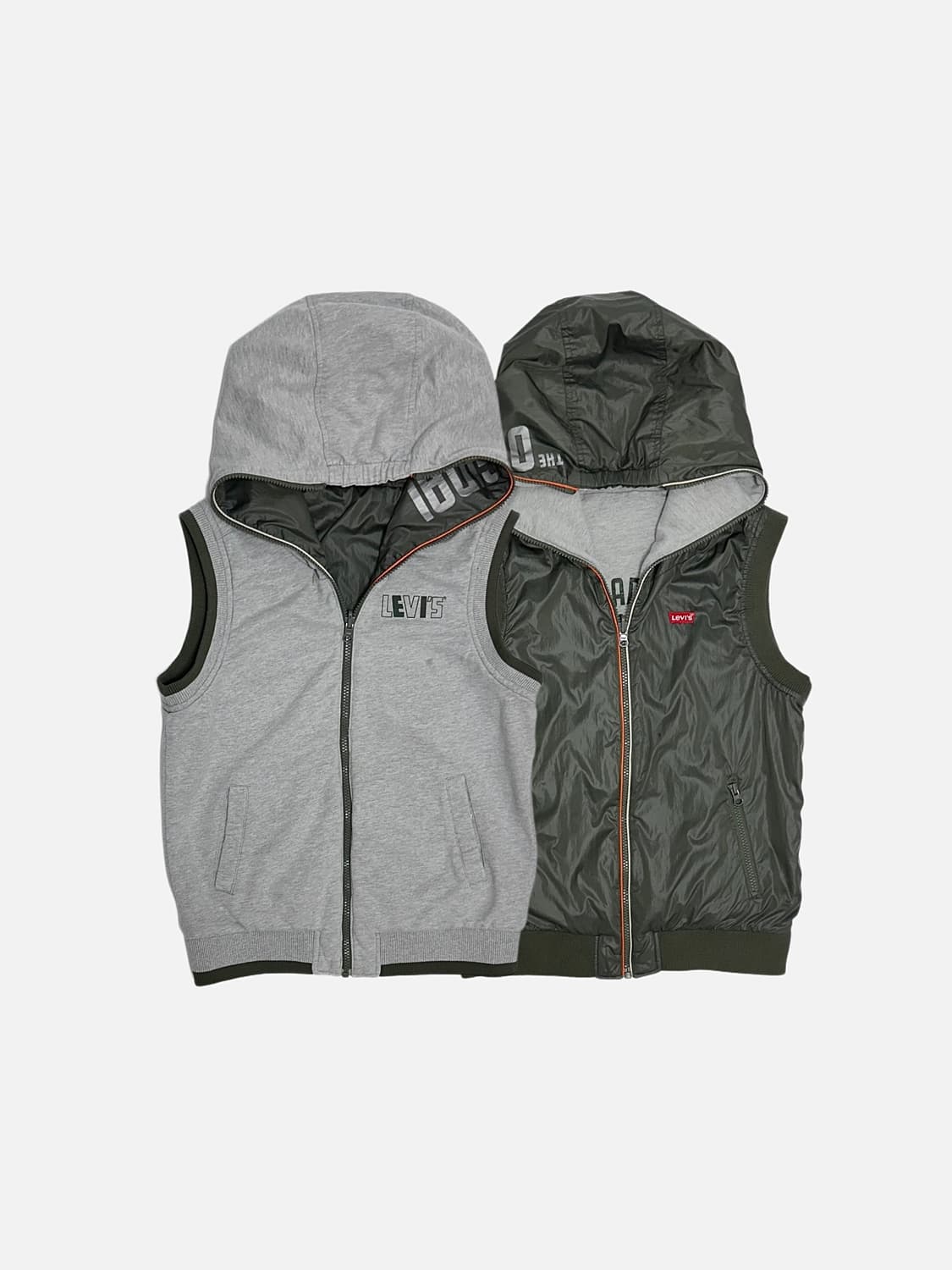리바이스 리버서블 조끼 집업 와투케 y2k 바람막이 상품이미지1